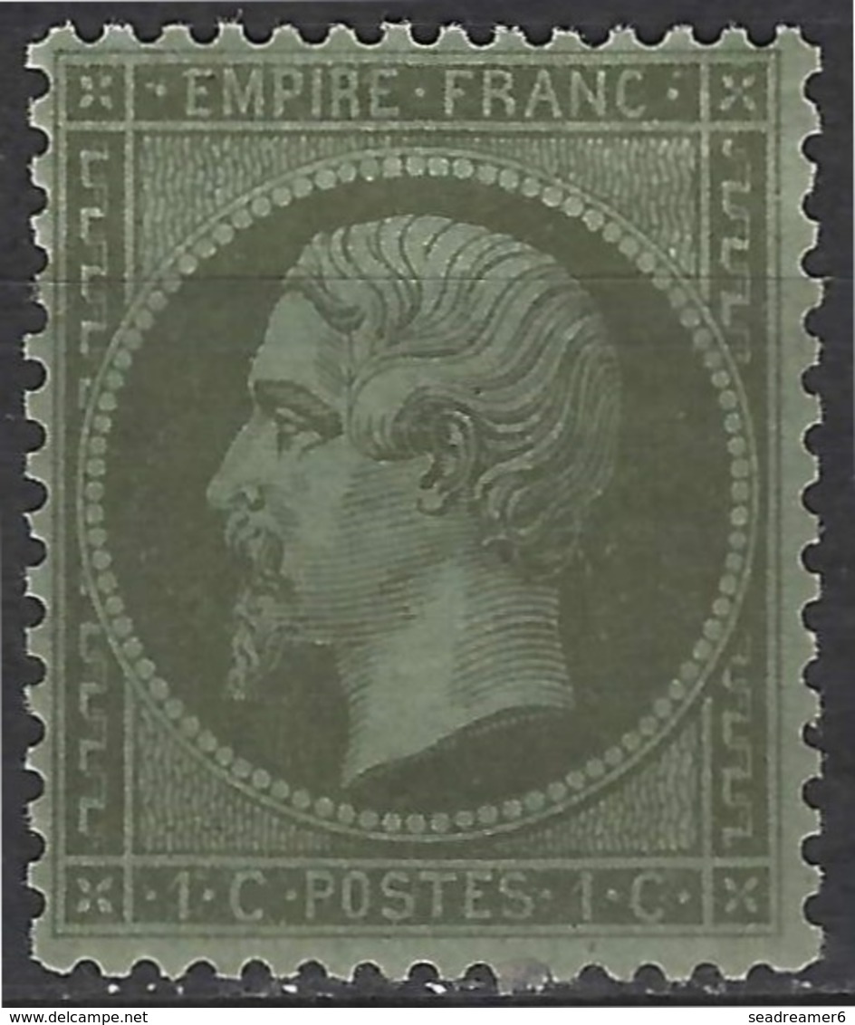 FRANCE 1862 N°19b* Neuf Avec Manque De Gomme Excellent Centrage Tes Frais - 1862 Napoleon III