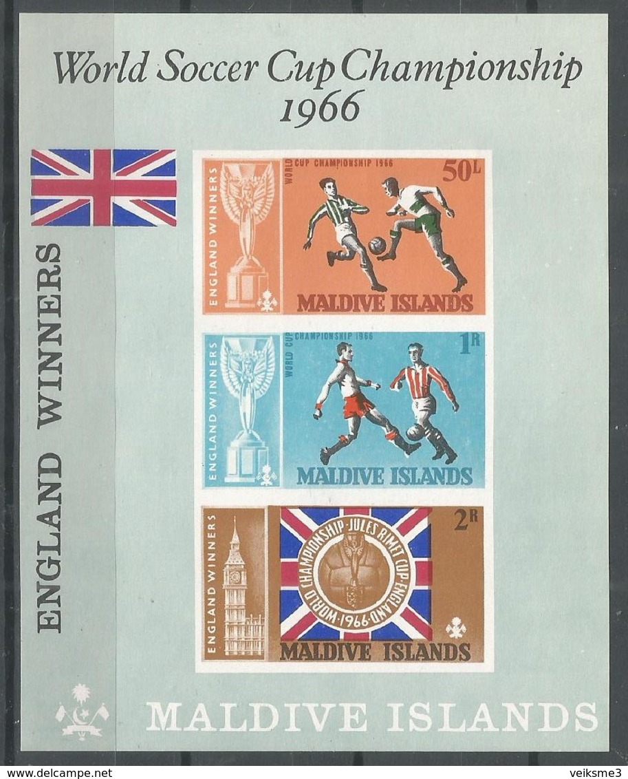 MALDIVE ISLANDS - MNH - Sport - Soccer - World Cup - 1966 - 1966 – Angleterre