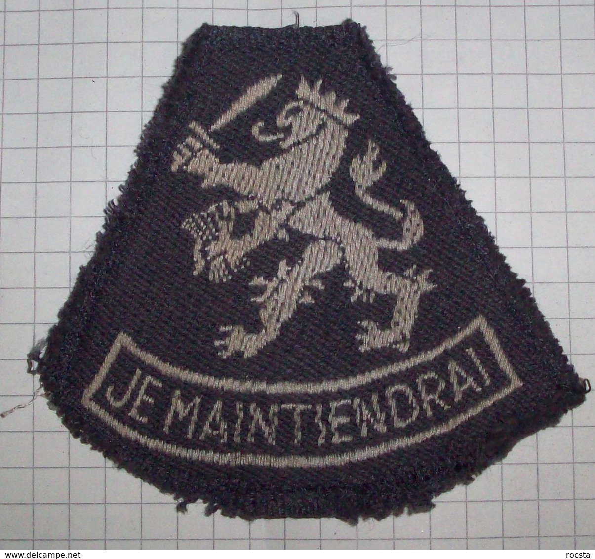 Vintage (early 1950's) RAF Royal Air Force Sleeve Patch - Netherlands - Escudos En Tela