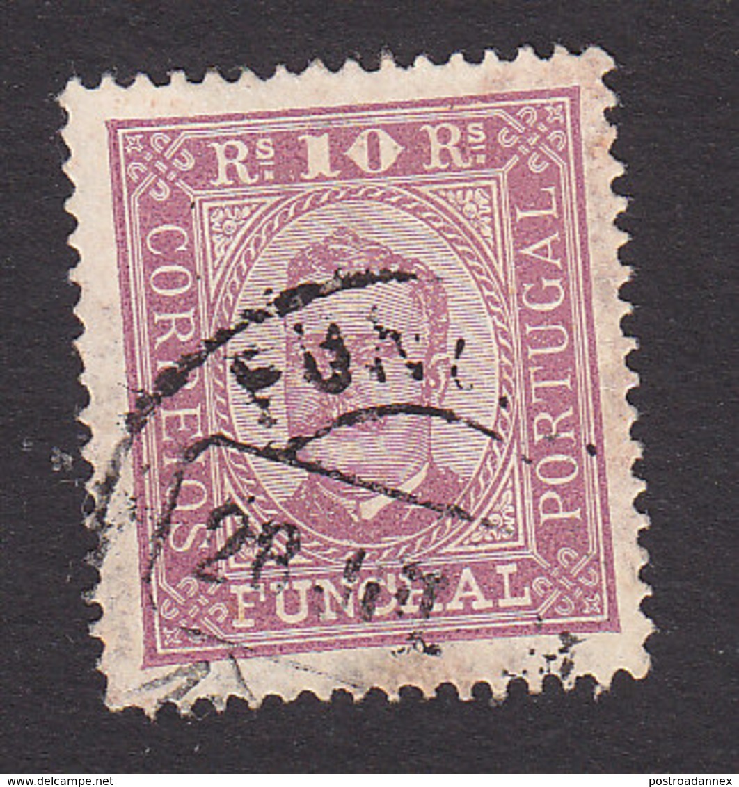 Funchal, Scott #2, Used, King Carlos, Issued 1892 - Funchal