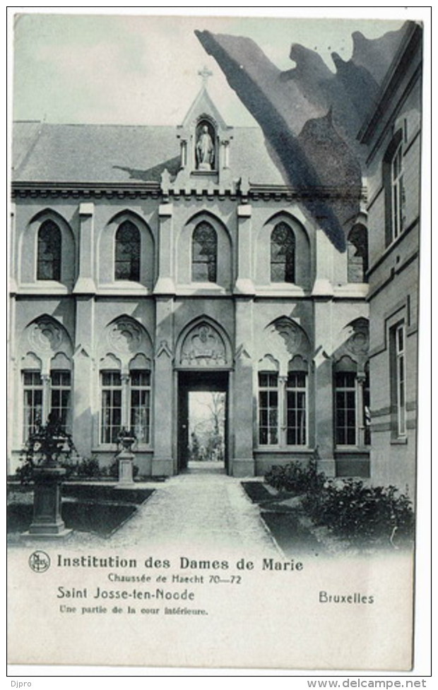 Sainte Josse Ten Noode  Instituut Des Dames De Marie   Belgien 8 Cent Feldpost - St-Joost-ten-Node - St-Josse-ten-Noode