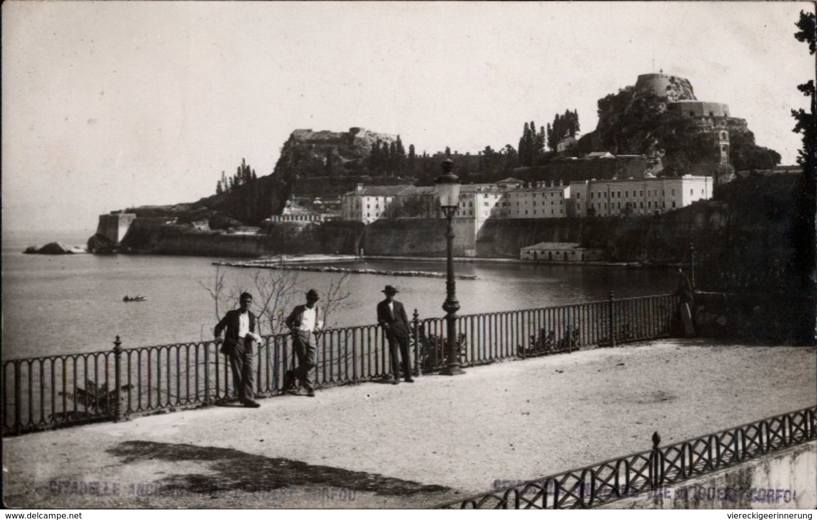 ! Alte Fotokarte 1938 Citadelle Corfou, Griechenland, Korfu, Zitadelle, Festung - Grèce