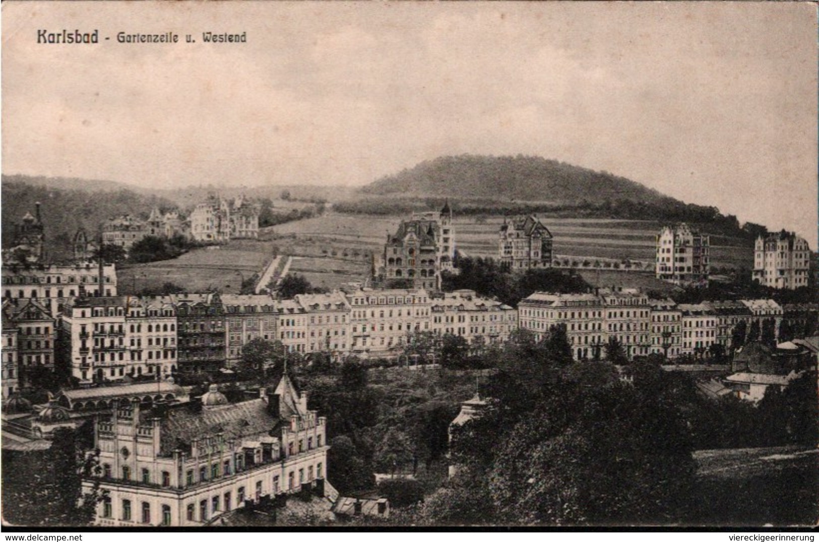 ! Alte Ansichtskarte Karlsbad , Karlovy Vary - Tchéquie