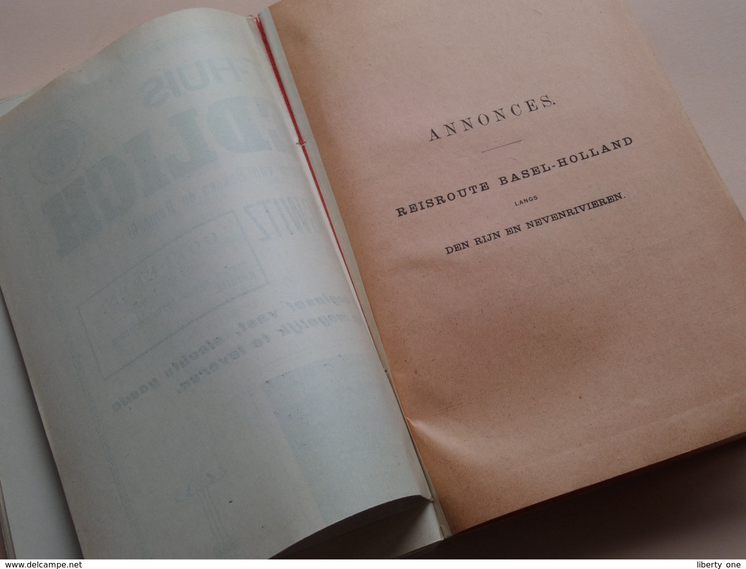 RIJN En NEVENRIVIEREN ( A.S.H. BOOMS / L.J. Veen) 4de Druk - 1907 / 344 Pag. ( Met Kaarten + Publi ) ! - Andere & Zonder Classificatie