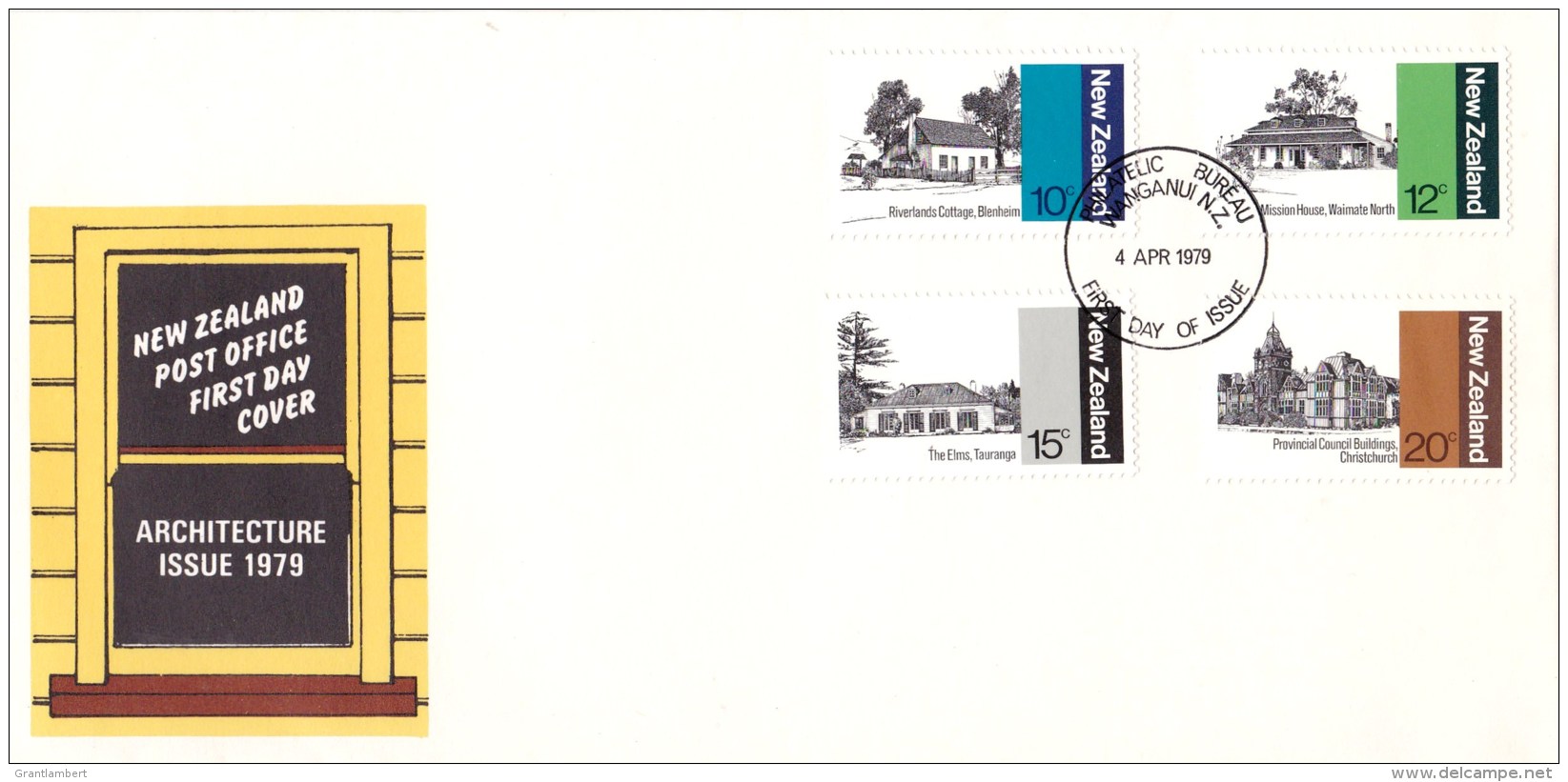 New Zealand 1979 Architecture FDC - FDC