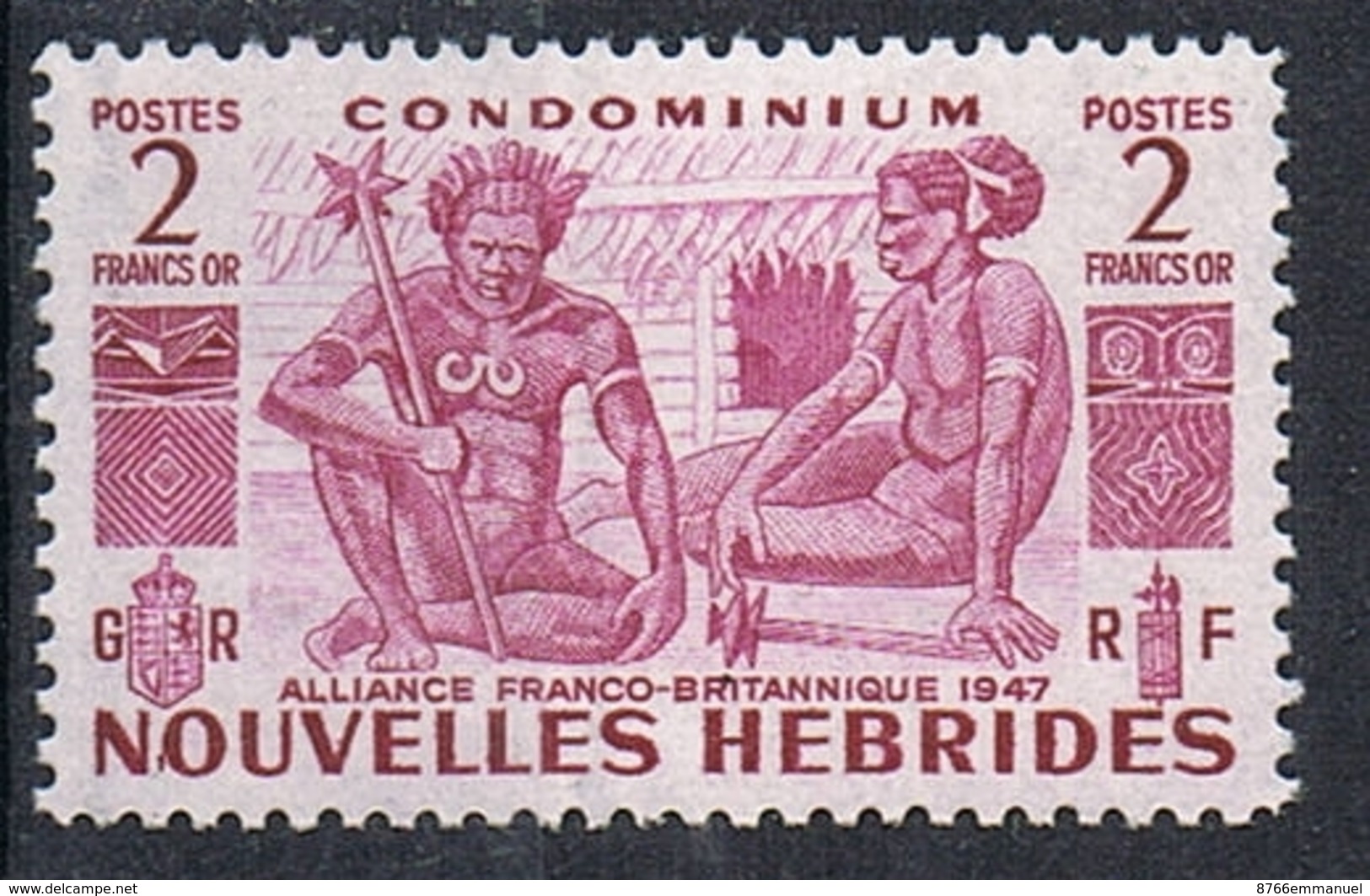NOUVELLES-HEBRIDES N°153 N* - Unused Stamps