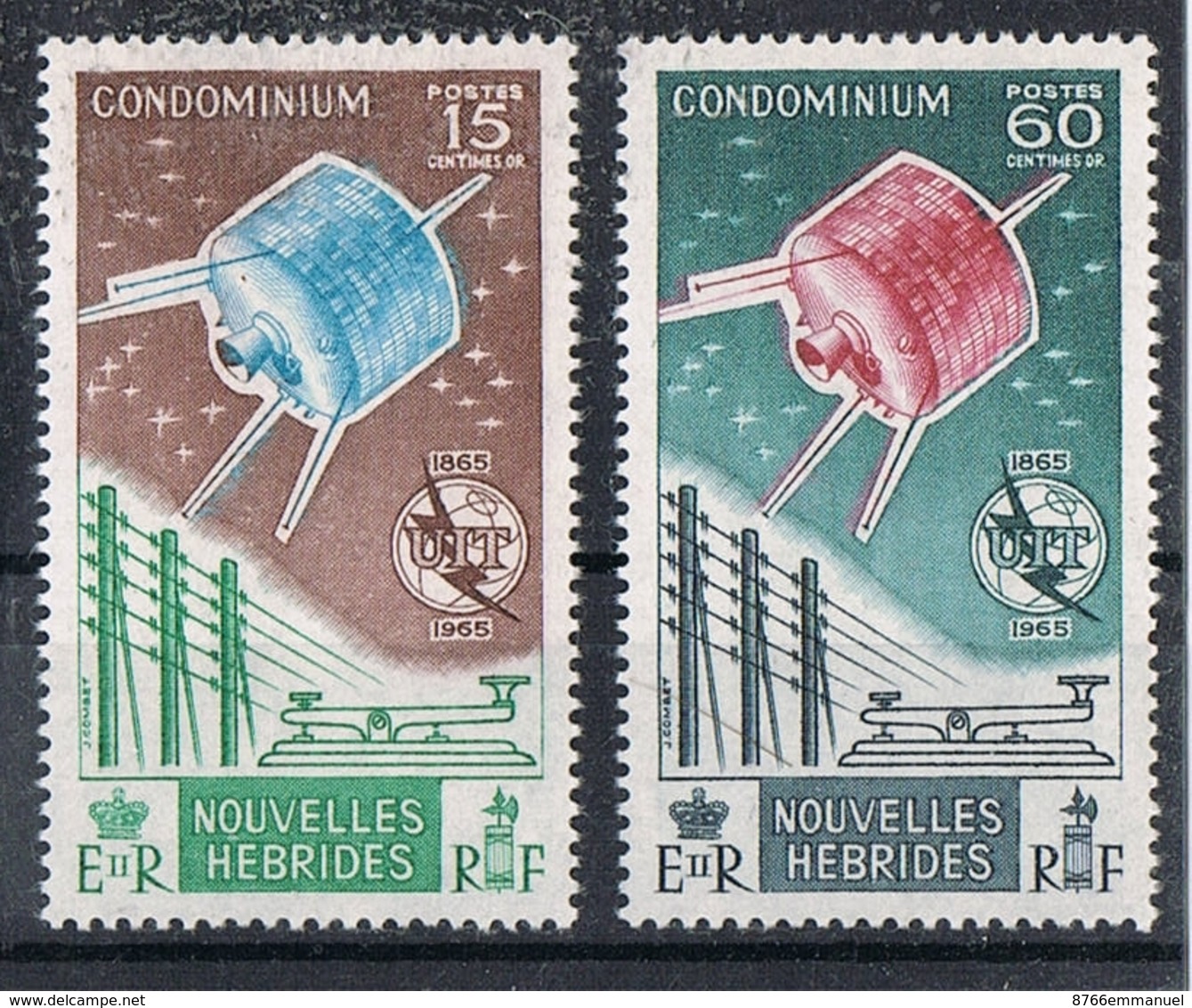 NOUVELLES-HEBRIDES N°211 ET 212 N** - Unused Stamps