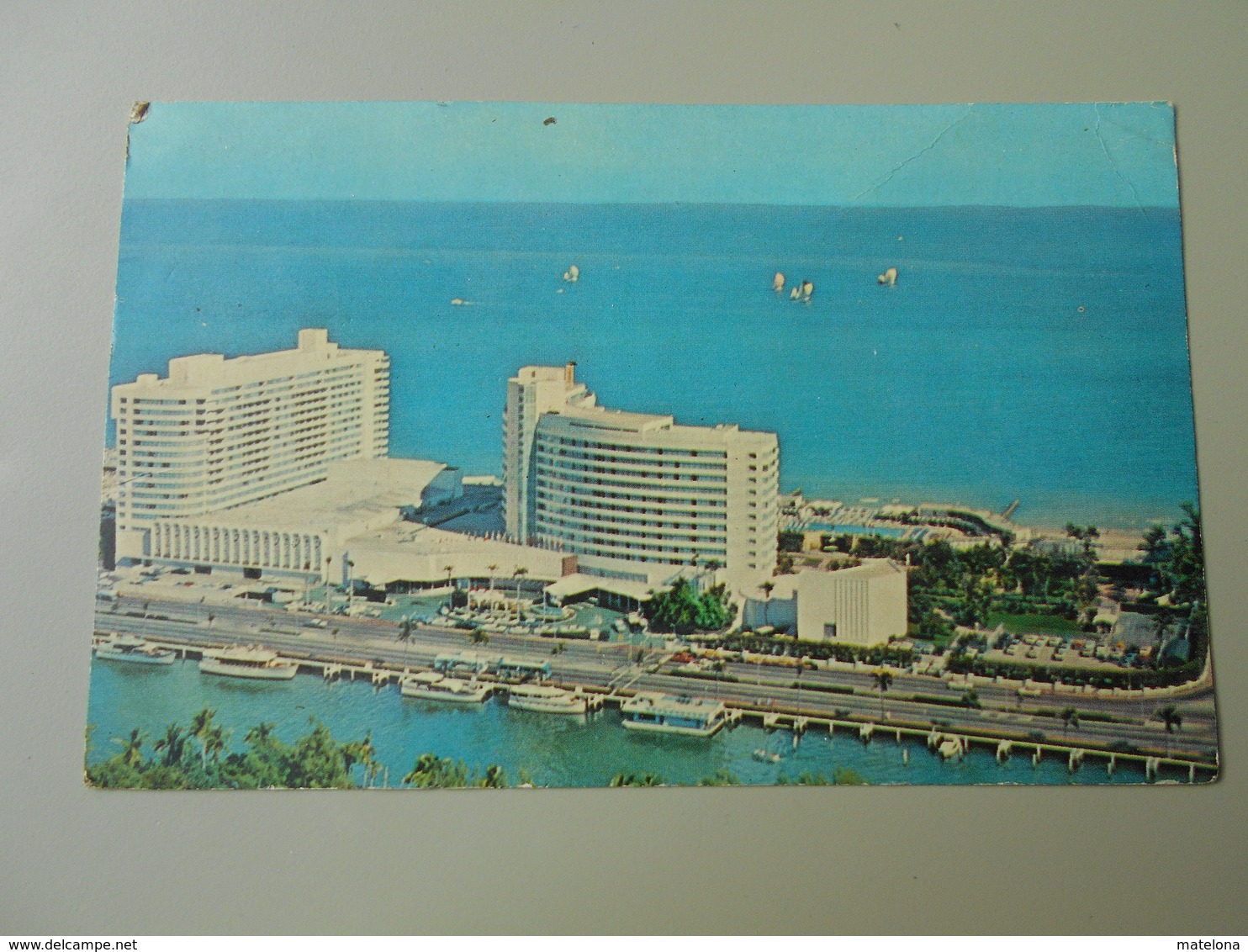 ETATS UNIS FL FLORIDA MIAMI BEACH OCEANFRONT 44th TO 47th STREETS HOTEL CABANA AND YACHT CLUB - Miami Beach