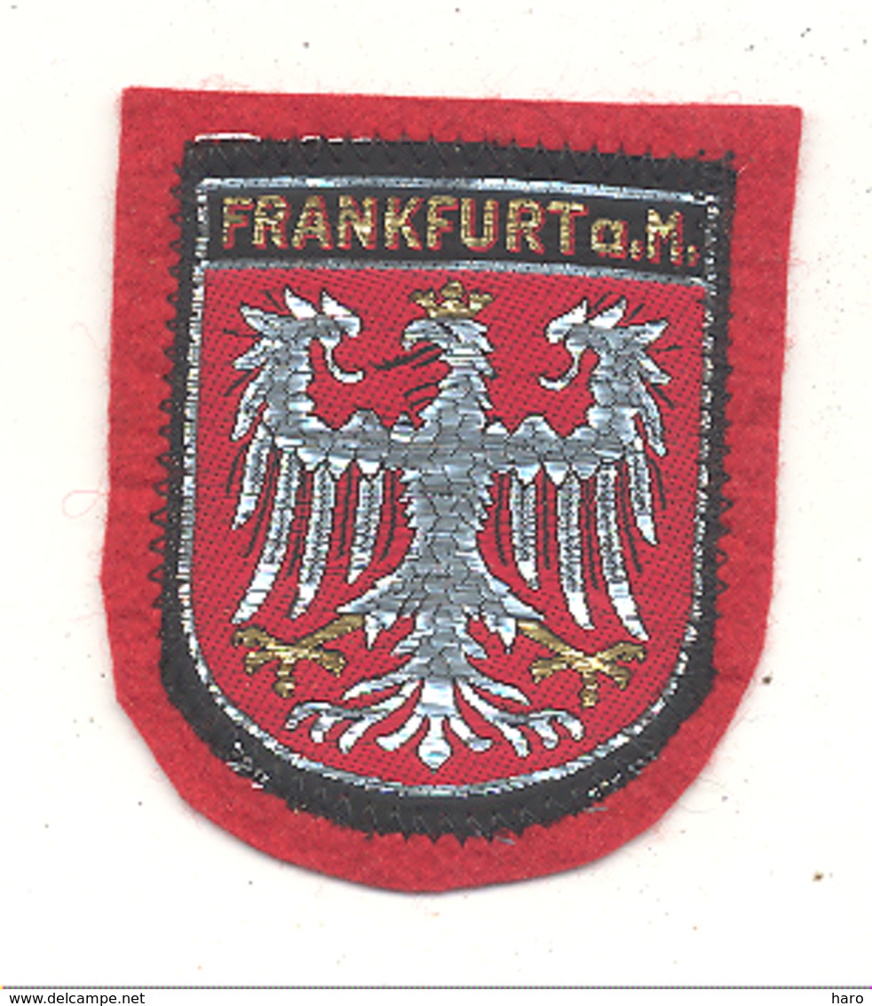 FRANKFURT  A.M. - Besticktes Stoffabzeichen - Ecusson En Tissu Brodé (hol) - Stoffabzeichen