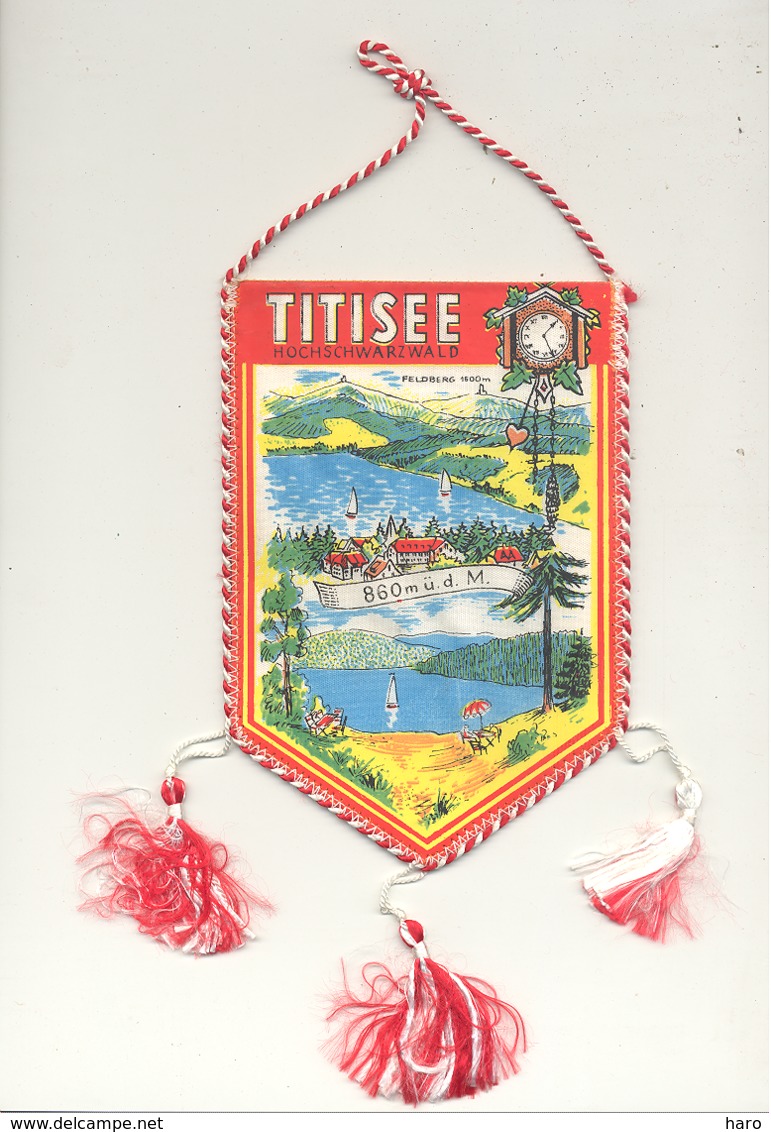 TITISEE. - Wimpel / Fanion (+/- 10 X 15 Cm) (hol) - Souvenirs