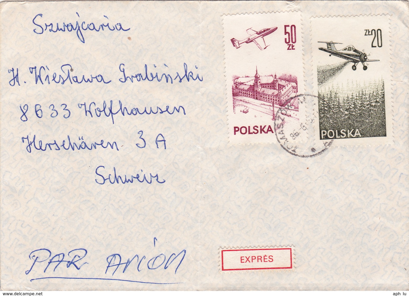 Brief In Die Schweiz (br3884) - Lettres & Documents