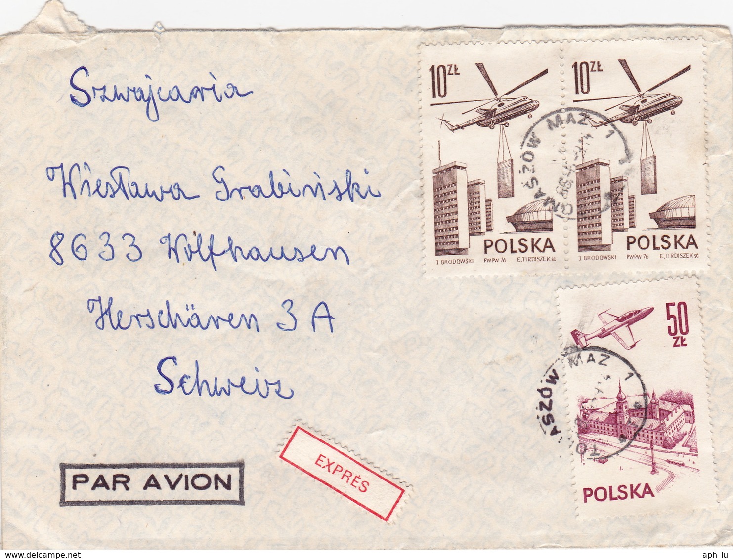 Brief In Die Schweiz (br3885) - Storia Postale