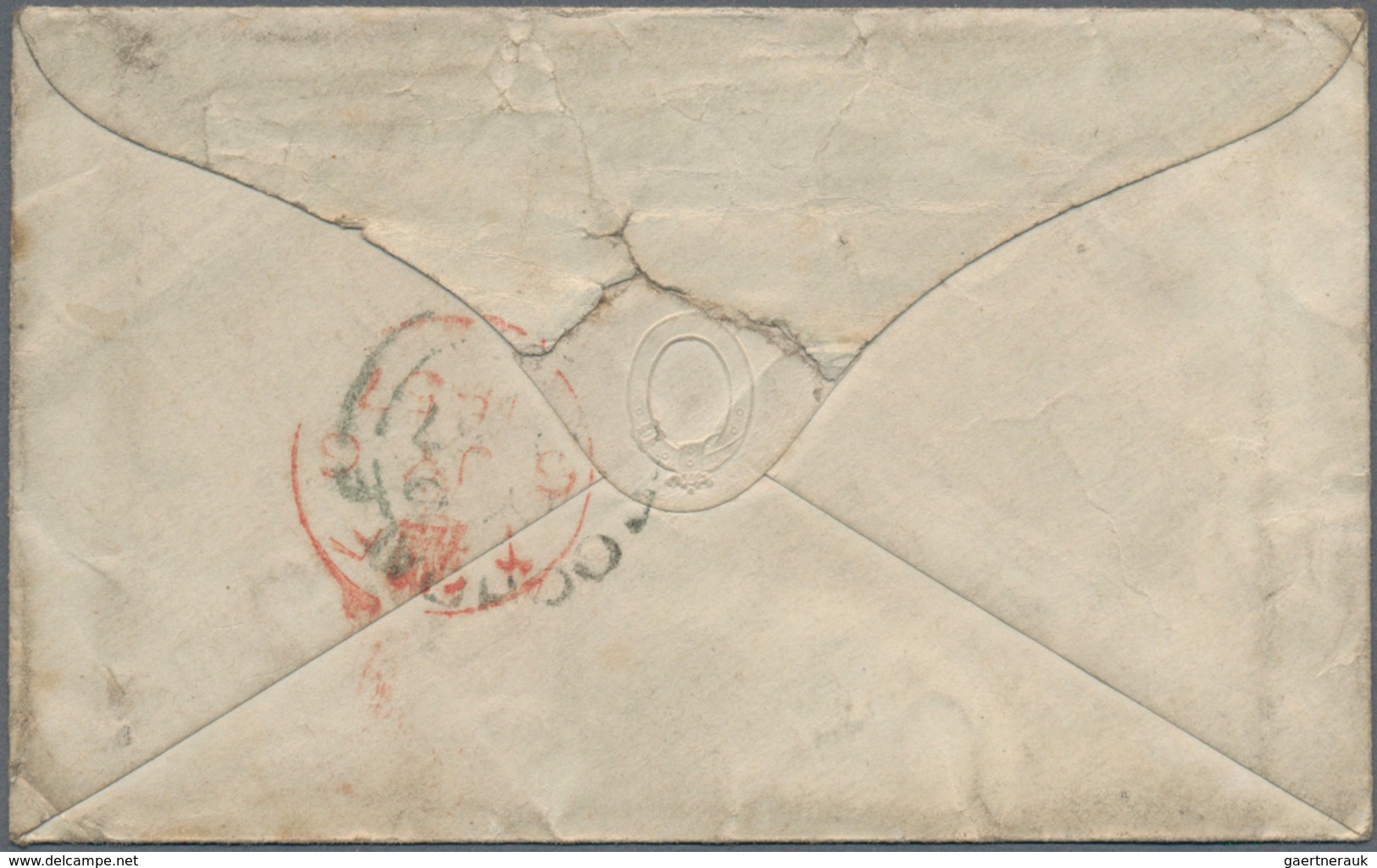 08116 China: 1857-58 Correspondence from and to James Emmett on board H.M.S. "Niger" at CANTON RIVER and i