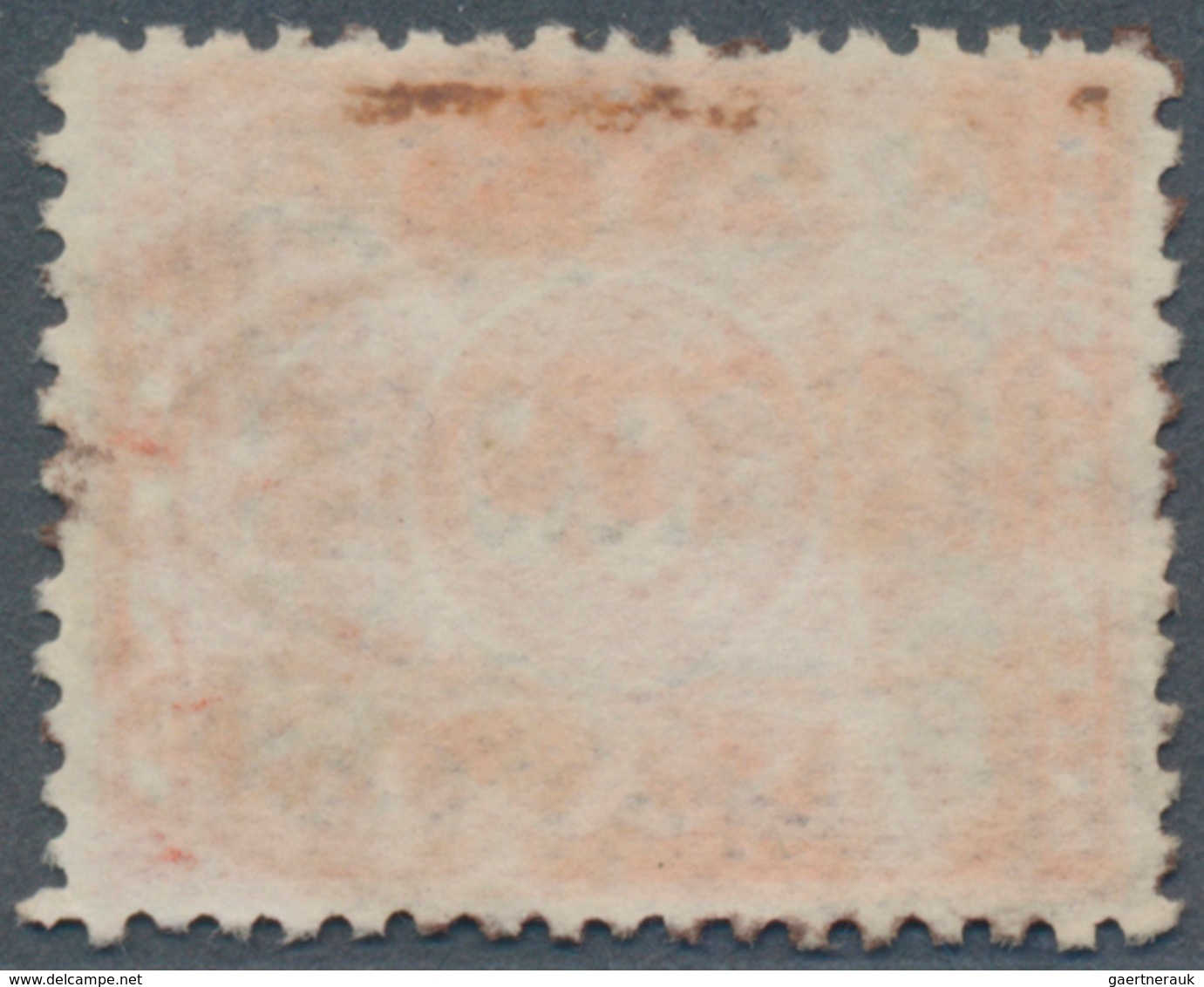 08125A China: 1897, Red Revenue 2 Cents Canc. Brown Oval "(M)AIL MATTER / CUSTOMS / (PAG)ODA ANCHORA(GE), R - Sonstige & Ohne Zuordnung