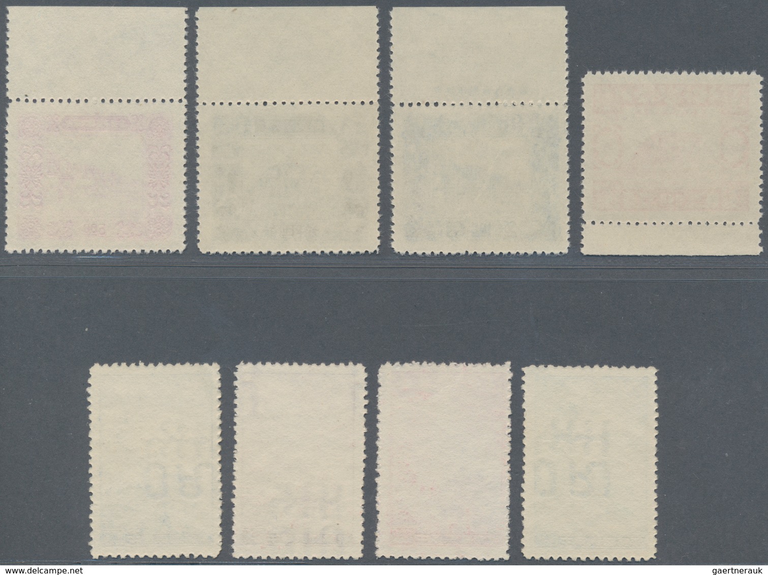 08304 China - Taiwan (Formosa): 1954, Silo Bridge Perforated Margin Copy Set (1.60 With Imprint) Resp. 195 - Sonstige & Ohne Zuordnung