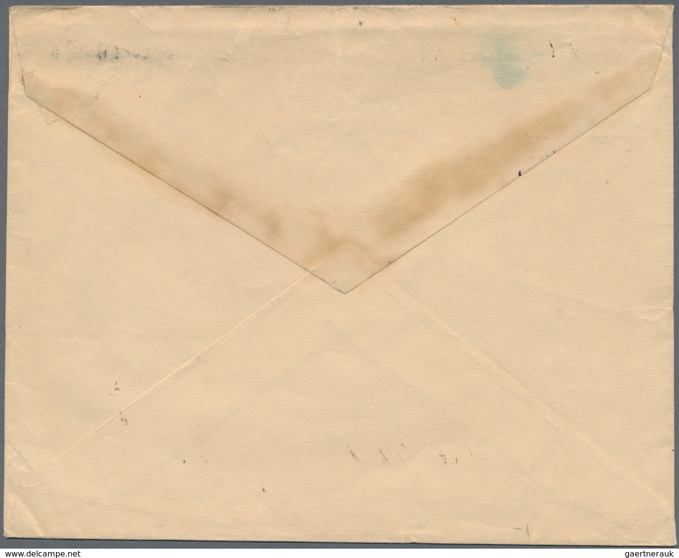 08418 Französisch-Indochina: 1900. Registered Envelope (faults) To Austria Bearing Indo-China Yvert 13, 50 - Lettres & Documents
