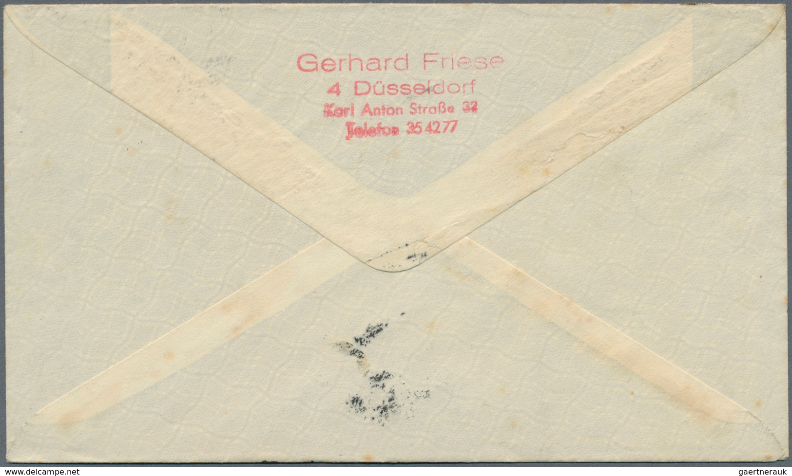 08585 Hongkong: 1938, KGVI 2, 4 And 25 C. Light-blue On Envelope "1ST DAY COVER" From "VICTORIA 5 AP 38" T - Autres & Non Classés
