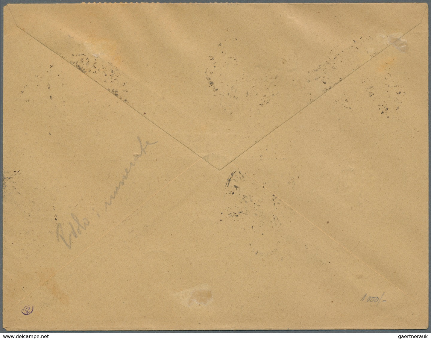 08928 Iran: 1926, Interesting Letter With Address "Missieur Le Liutant Rabatel - Mission Teheran-Paris" Se - Iran