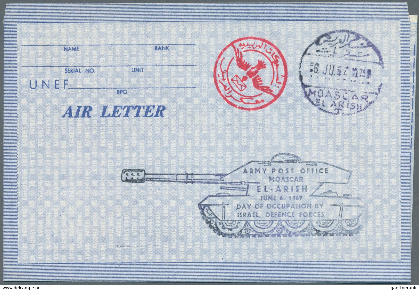 08961 Israel: 1956/67, Four Covers During Wars: Three Registered Special Flight Covers On 15th Nov. 1957 L - Autres & Non Classés