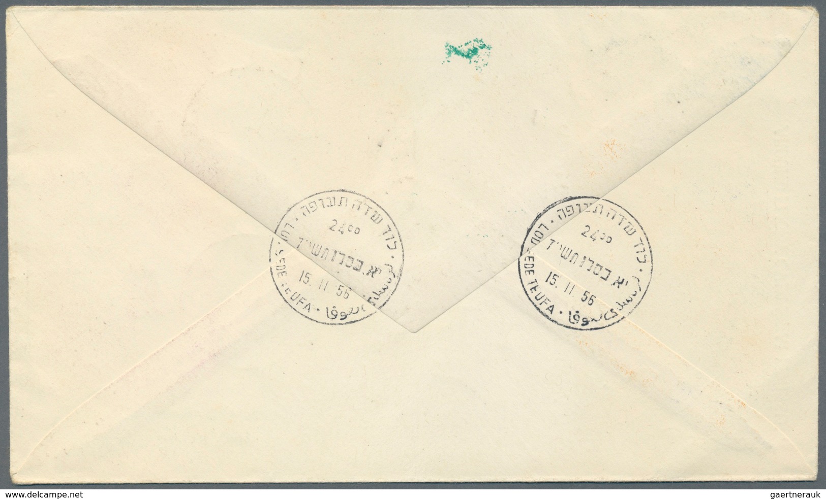 08961 Israel: 1956/67, Four Covers During Wars: Three Registered Special Flight Covers On 15th Nov. 1957 L - Sonstige & Ohne Zuordnung