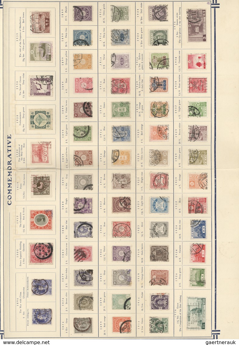 09001 Japan: 1939/40, NP Arisan 10 S., Seto 20 S. Etc. Total 56 S. Tied "TOKY(O) 22.2.(40) To Cover (270x1 - Autres & Non Classés