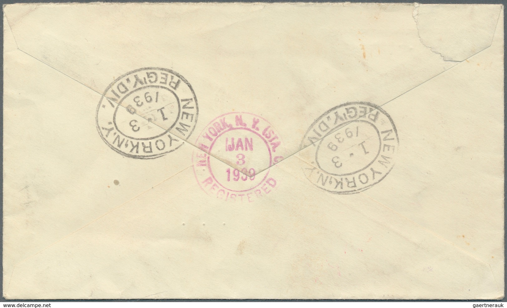 09023 Japanische Post In Korea: 1924/38, Seoul Foreign Mail Types On Three Covers: "KEIJO CHOSEN" 1924 In - Militärpostmarken