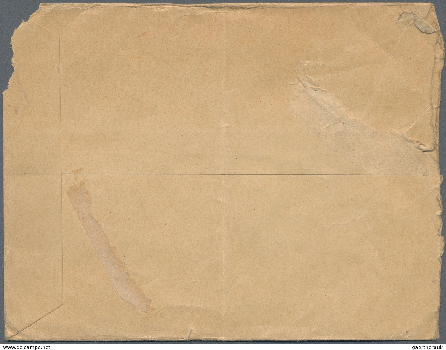 09066 Lagerpost Tsingtau: Kurume, 1916, Incoming Cover From China "TIENTSIN I.J.P.O. 10.1.16" W. Vertical - Chine (bureaux)