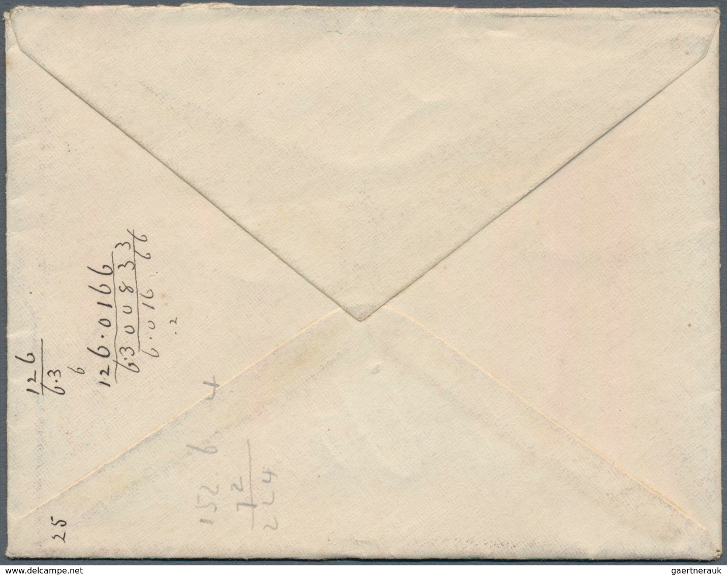 09078 Japan - Besonderheiten: 1914, Used In Taiwan, Tazawa 3 S. On Cover Resp. 10 S. On Registered Cover, - Sonstige & Ohne Zuordnung