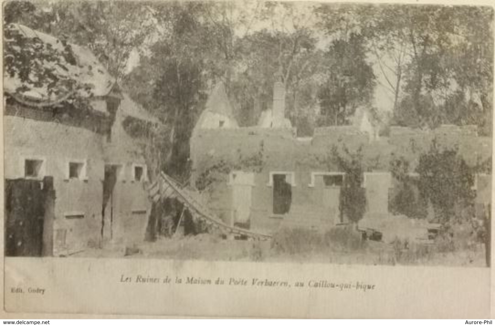 Roisin  Ruines De La Maison Du Poète Verhaeren - Honnelles