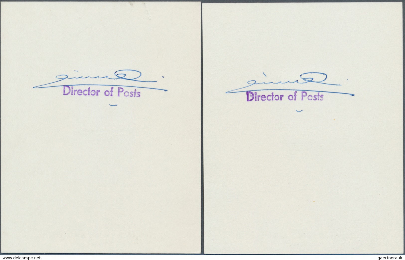 09253 Kuwait: 1969, Amir Sheikh Sabah issue 8f-90f. Imperforate final proofs, as submitted and approved, o