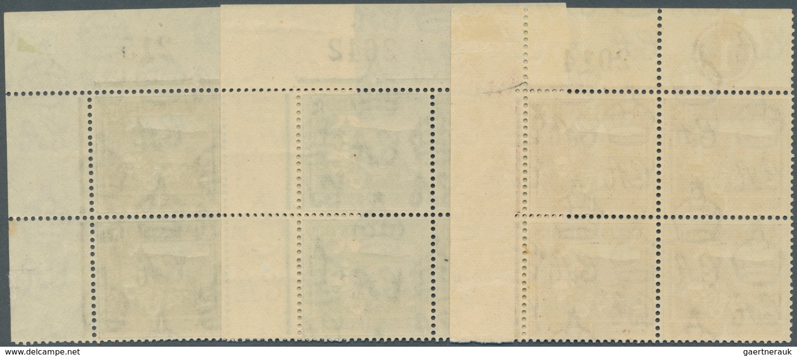 09604 Palästina: 1927/1942, Pictorial Definitives Small Group With Mostly Different Stamps Incl. 4 Singles - Palästina