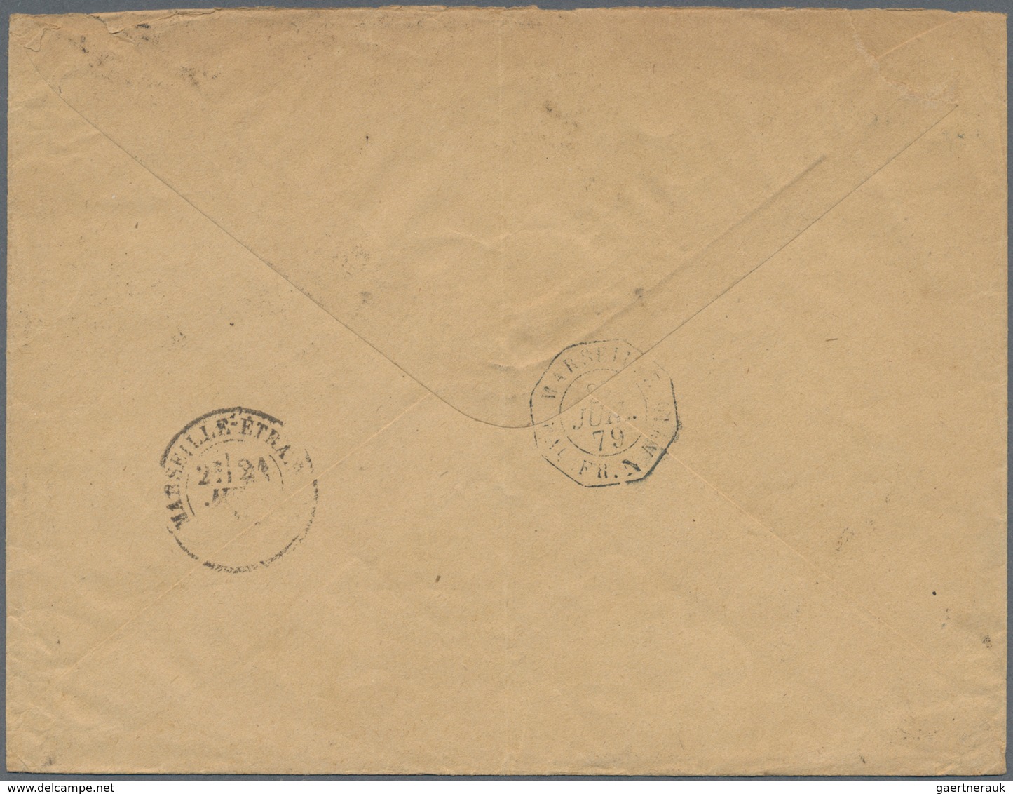 09619 Philippinen: 1879. Envelope Addressed To The French Scientific Mission In Singapore Bearing French T - Philippinen