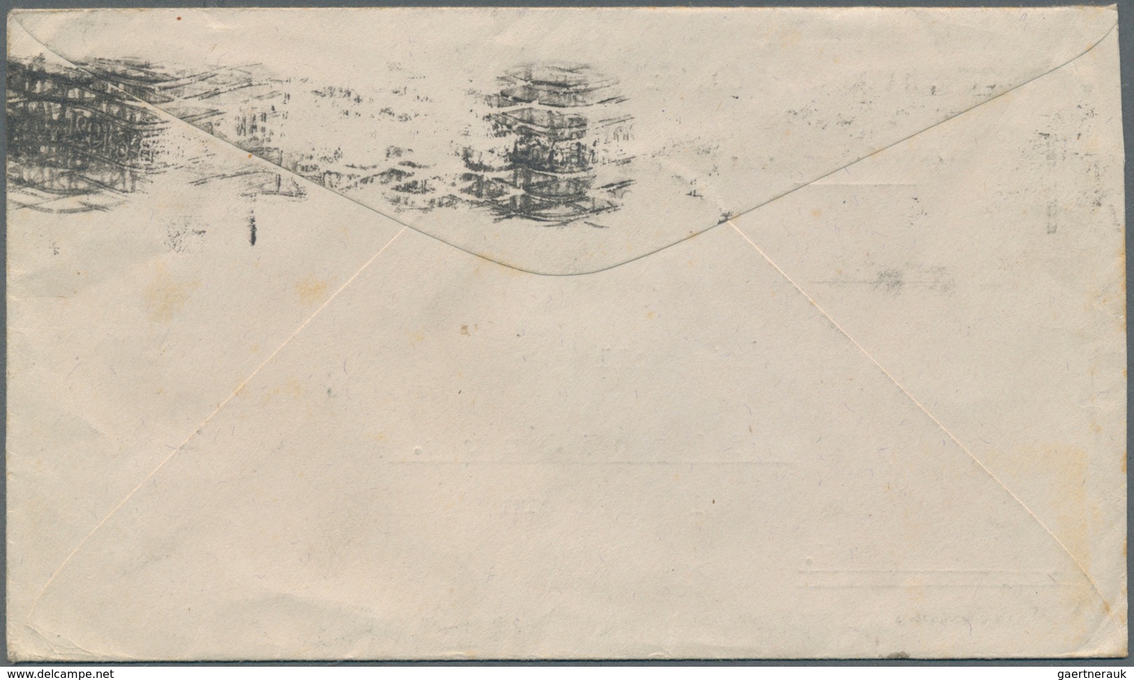 09626 Philippinen: 1921, Comercial Envelope Bearing 10 C Blue With American Postal Machine Company Manila - Philippinen