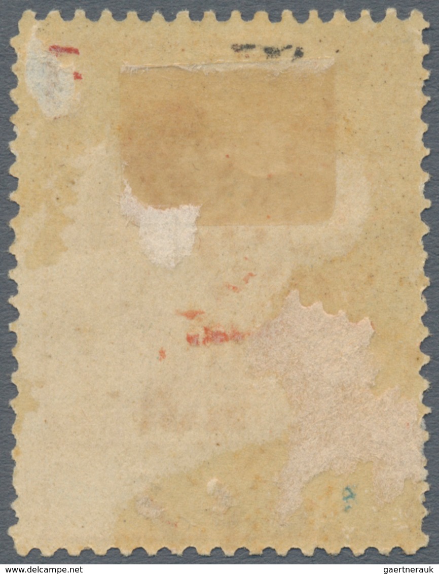 09704 Saudi-Arabien - Nedschd: 1925, 2 Pia. Yellow Buff Overprinted In Red Sideways, Mint Hinged, Fine And - Arabie Saoudite