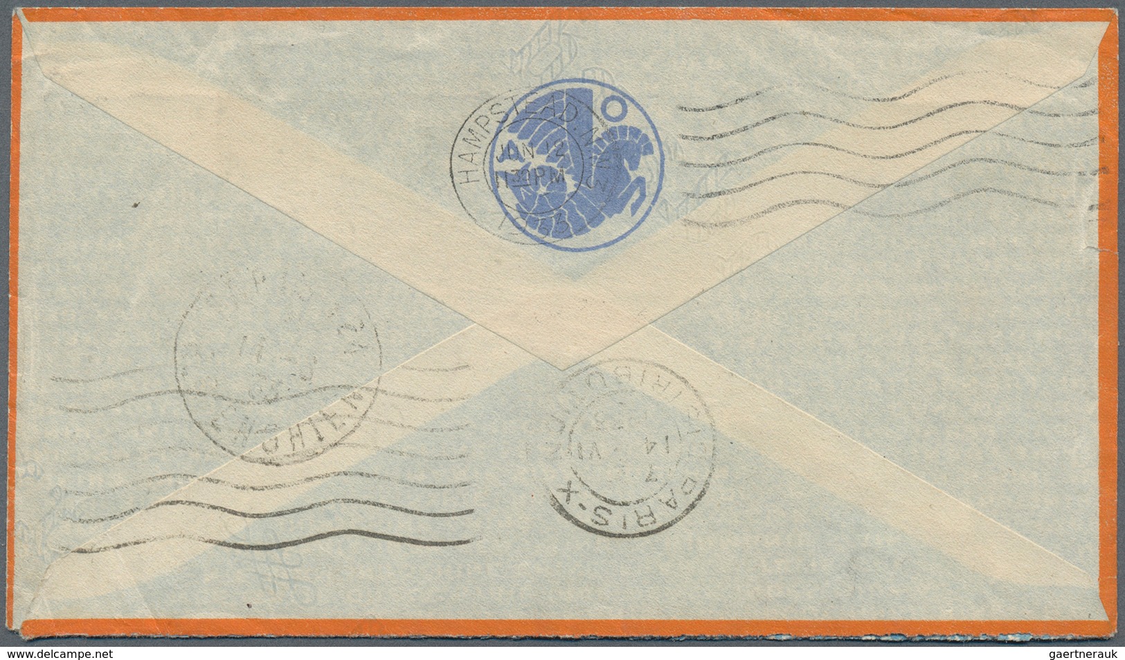 09862 Syrien: 1933, Airmail Letter Bearing "Plane"-overprinted 10 Pia Comercial BISECTED And "15 P." On 25 - Syrie