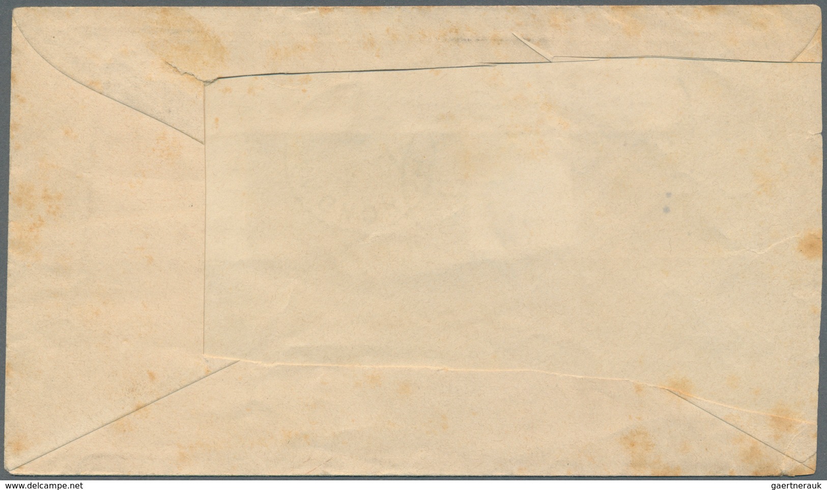 09937A Thailand: 1894, 1 Atts./64 A., Large Lettering, Nine Copies Tied "BANGKOK2 30 12 93" On Cover (back - Thaïlande