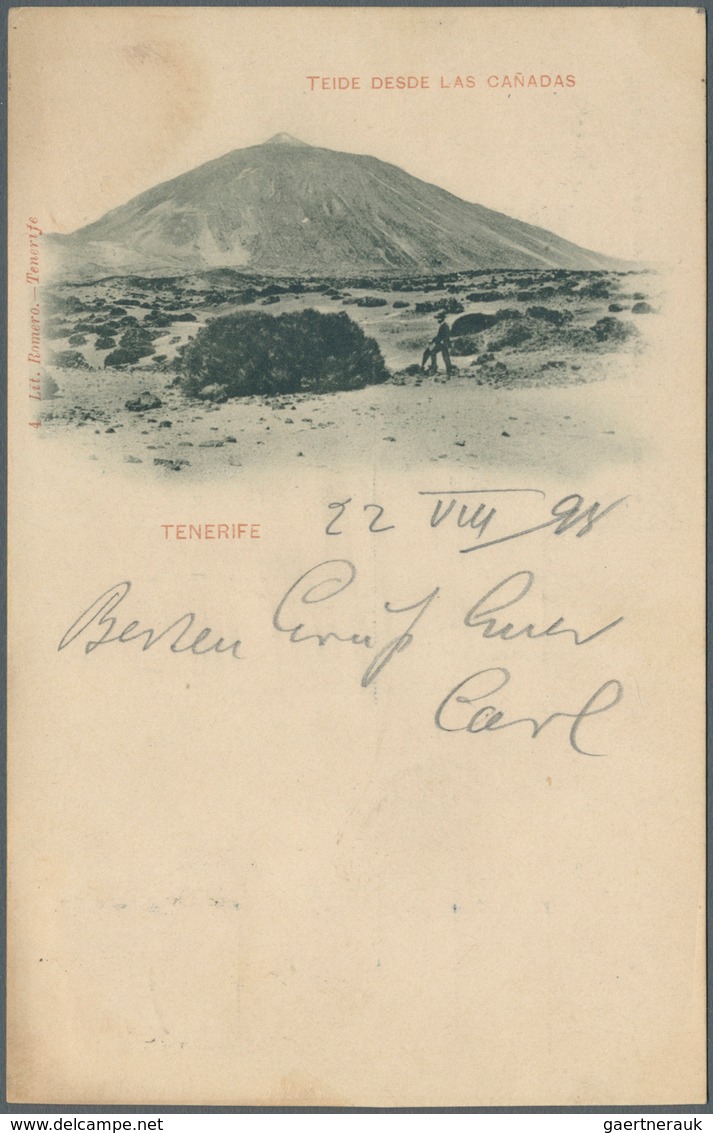 10107 Thematik: Antarktis / Antarctic: 1898: Deutsche Valdivia Tiefsee-Expedition: Ansichtskarte Aus Tener - Autres & Non Classés