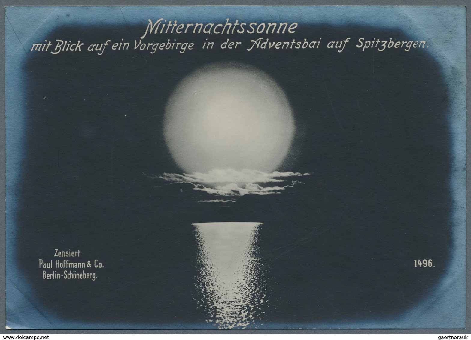 10149 Thematik: Arktis / Arctic: 1913/1929, Spitsbergen. Lot Of 3 Different Picture Postcard Concerning SP - Sonstige & Ohne Zuordnung