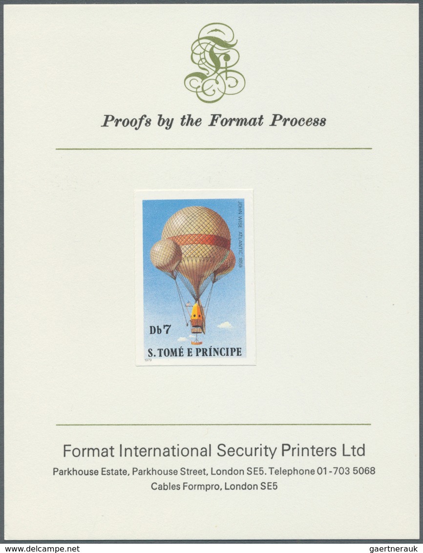 10169 Thematik: Ballon-Luftfahrt / balloon-aviation: 1979, SAO TOME E PRINCIPE: History of aviation - BALL