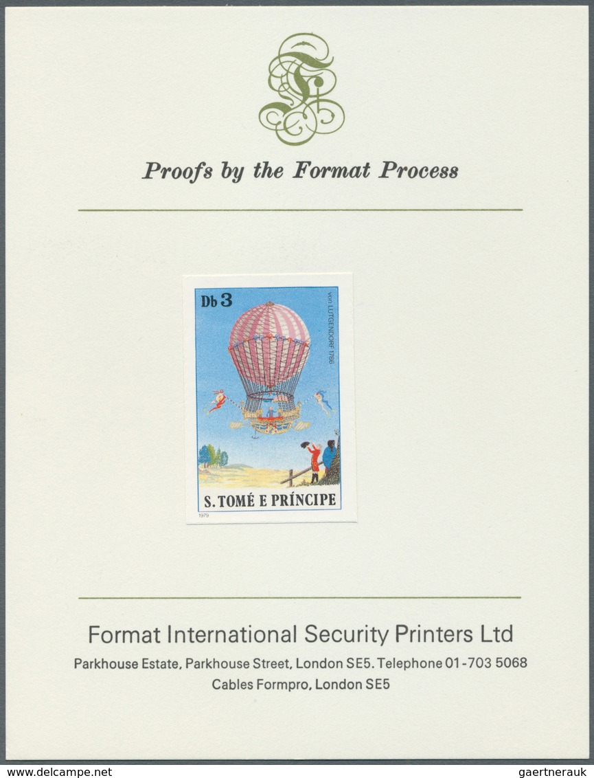 10169 Thematik: Ballon-Luftfahrt / balloon-aviation: 1979, SAO TOME E PRINCIPE: History of aviation - BALL