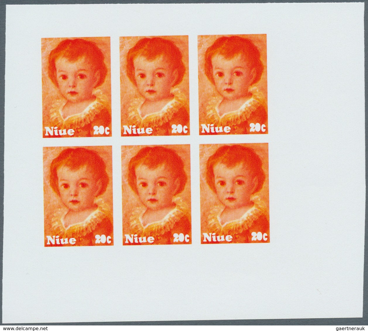 10319 Thematik: Kinder / Children: 1979, NIUE: International Year Of Child Complete Set Of Four Values Wit - Sonstige & Ohne Zuordnung