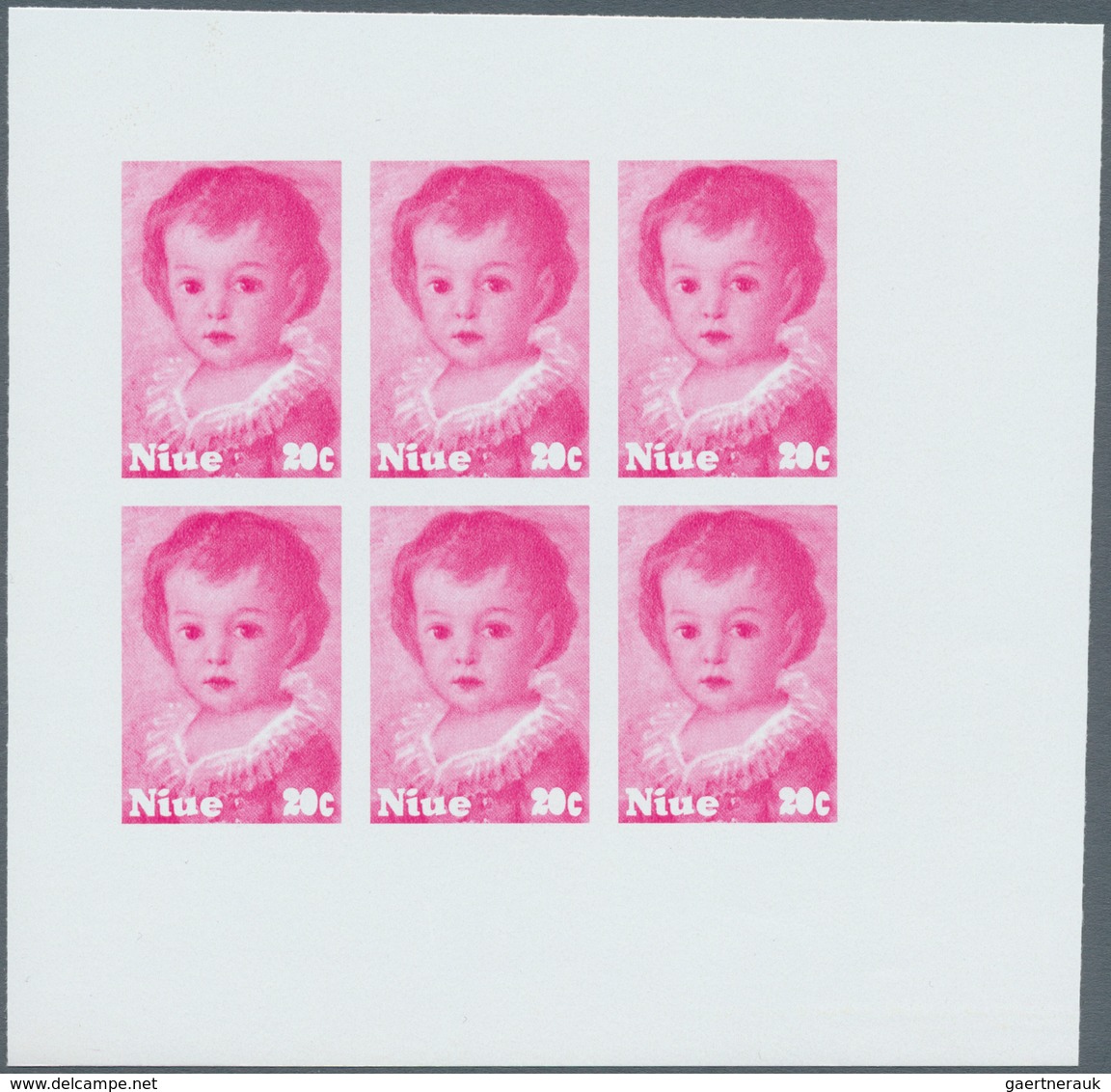 10319 Thematik: Kinder / Children: 1979, NIUE: International Year Of Child Complete Set Of Four Values Wit - Sonstige & Ohne Zuordnung