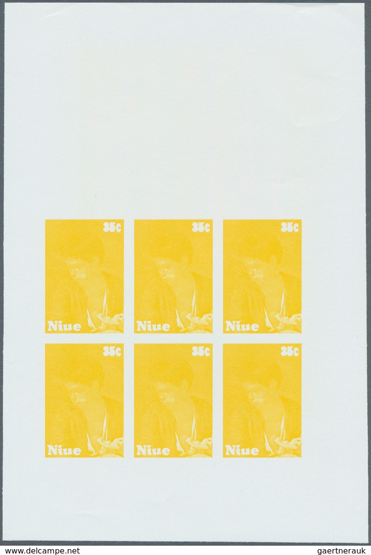 10319 Thematik: Kinder / children: 1979, NIUE: International Year of Child complete set of four values wit