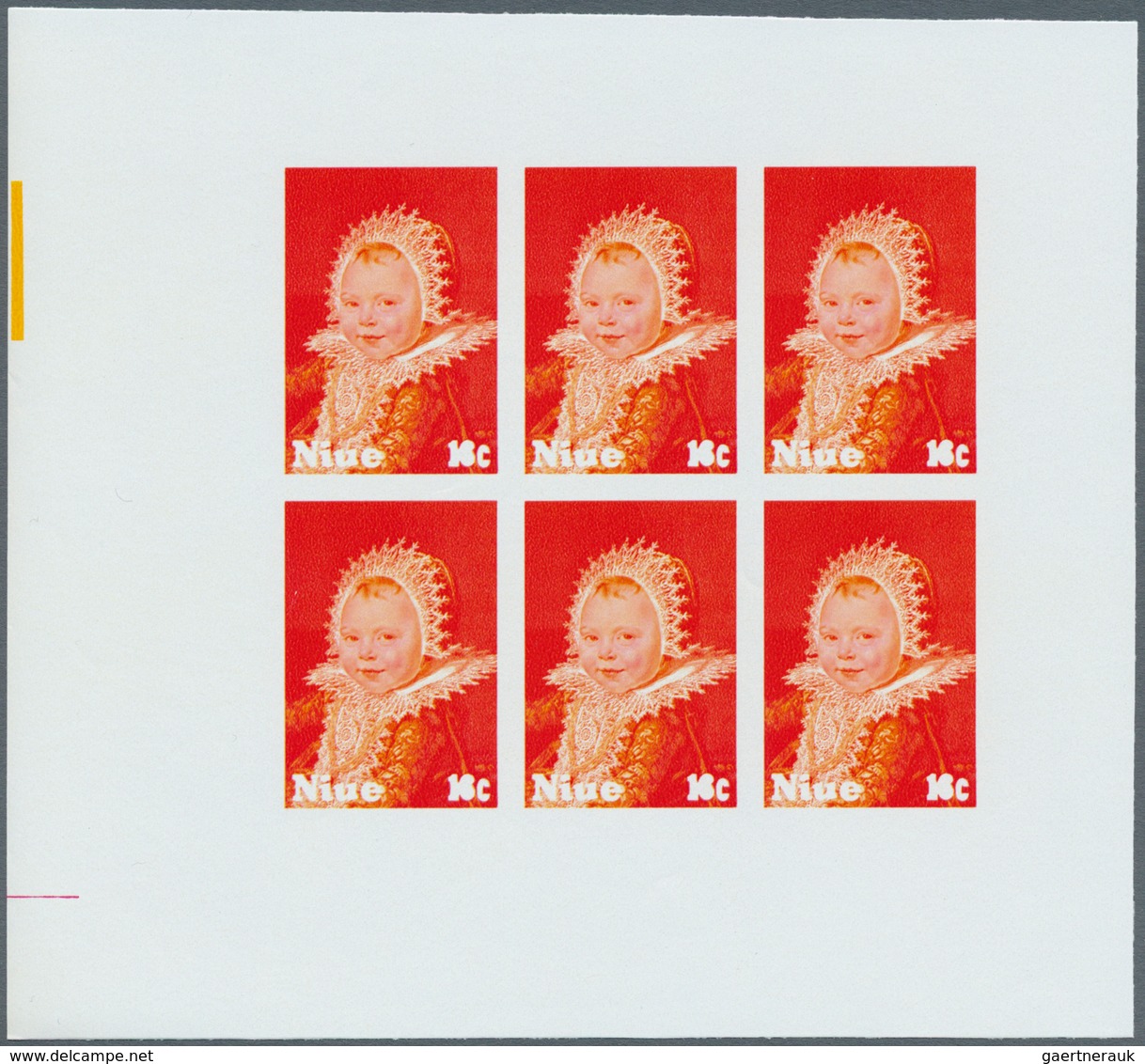 10319 Thematik: Kinder / children: 1979, NIUE: International Year of Child complete set of four values wit