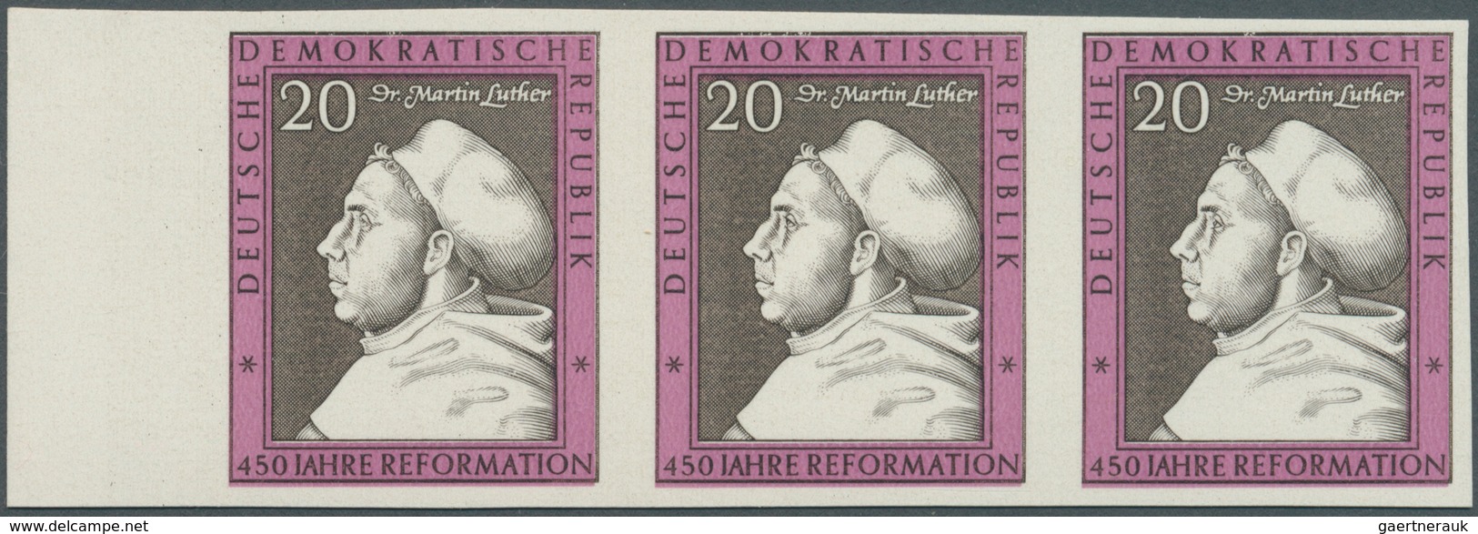 10334 Thematik: Luther: 1967, DDR: 450 Jahre Thesenanschlag An Der Schloßkirche Wittenberg Durch Martin Lu - Théologiens