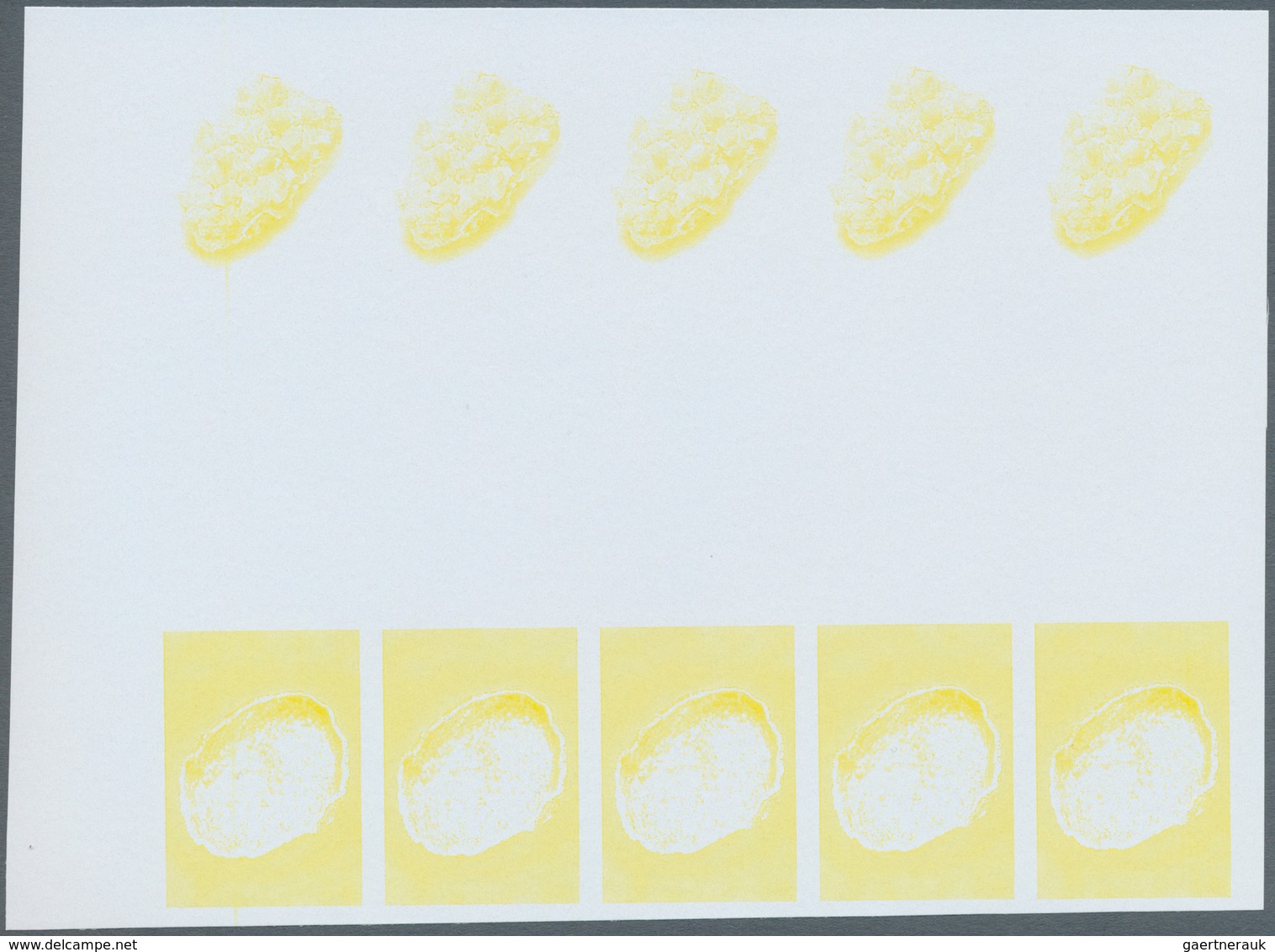 10374 Thematik: Mineralien / Minerals: 1992, MAROKKO: Minerals 1.35dh. Quartz And 3.40dh. Calcit In Six Di - Mineralien