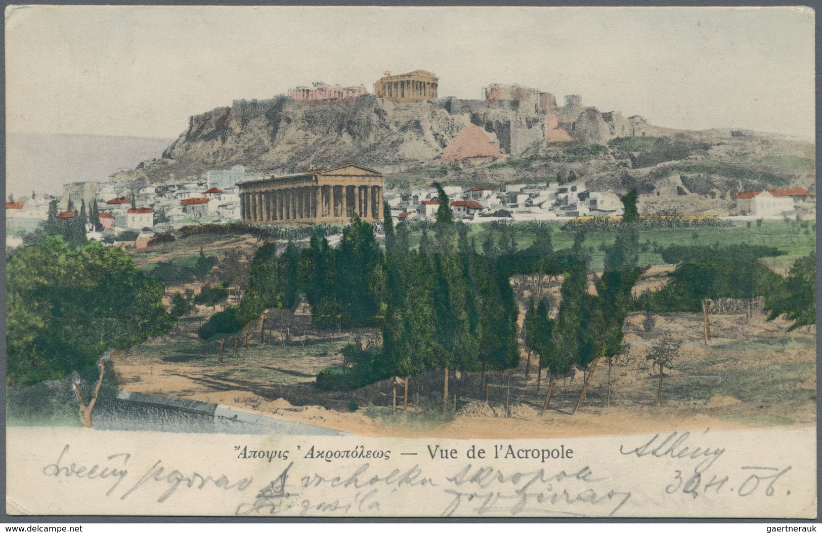 10411 Thematik: Olympische Spiele / Olympic Games: 1906, Intercalated Olympic Games Athens: Greece, 2 L Gr - Autres & Non Classés