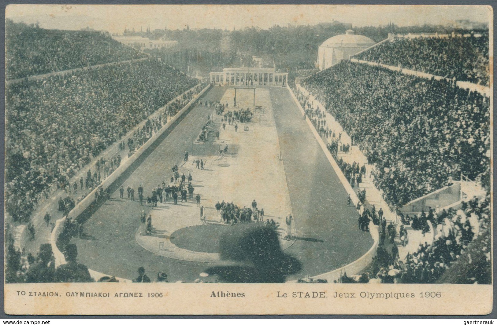 10425 Thematik: Olympische Spiele / Olympic Games: 1906, Athen, Sechs Verschiedene Ansichtskarten, Fünf St - Sonstige & Ohne Zuordnung