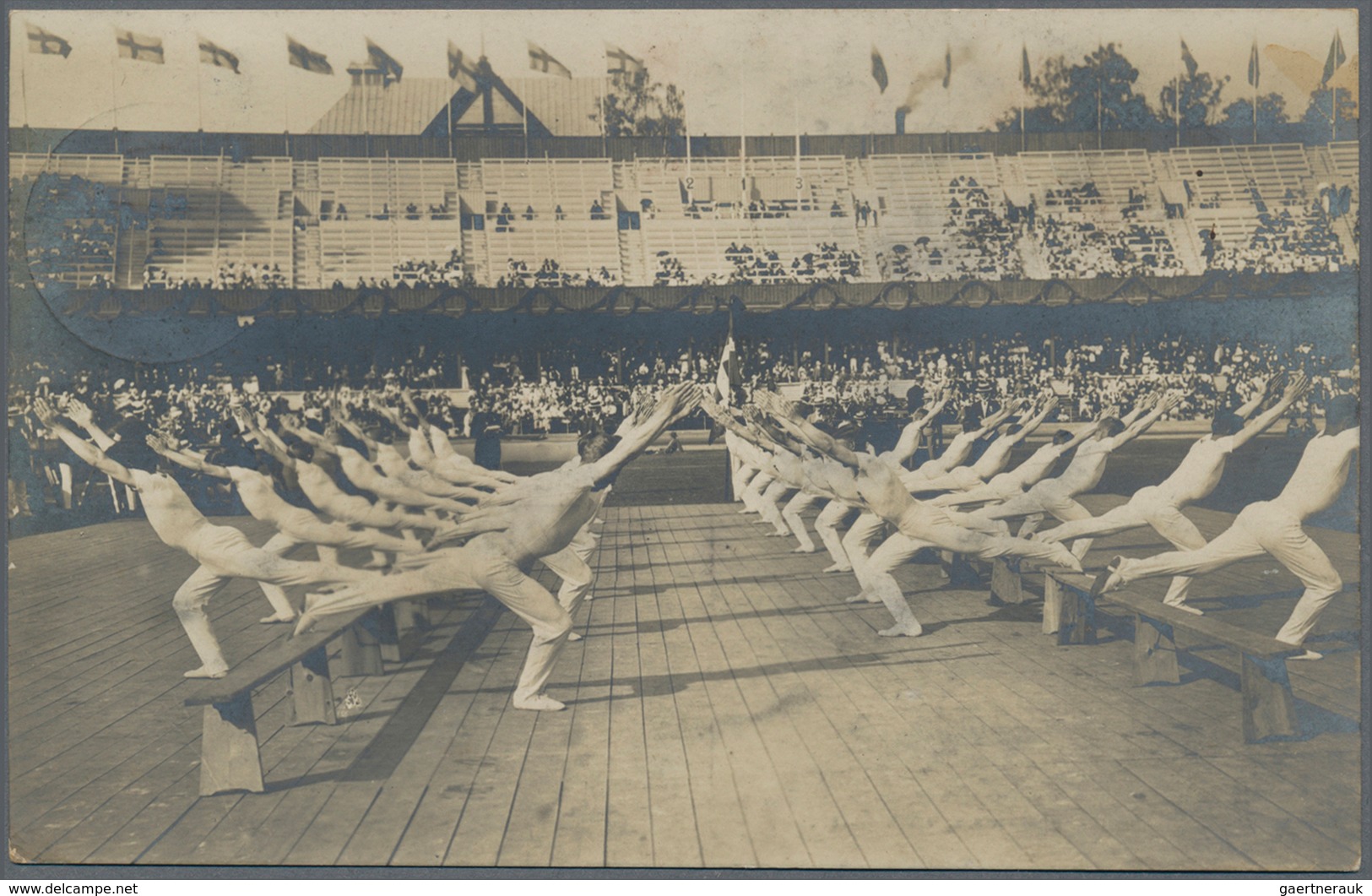 10436 Thematik: Olympische Spiele / Olympic Games: 1912, Schweden Für Stockholm '12. SST "Stockholm Stadio - Autres & Non Classés