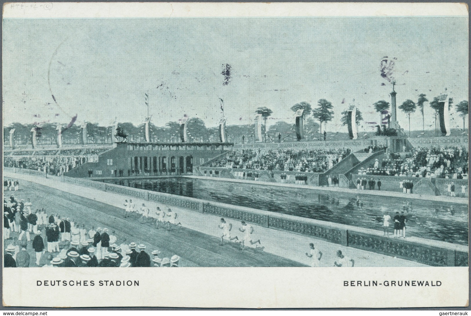 10437 Thematik: Olympische Spiele / Olympic Games: The Olympia Stadion Was Build In Order To Host The Game - Autres & Non Classés